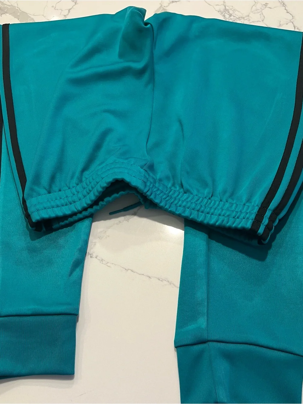 MENS ADIDAS Teal Track Pants - Size M